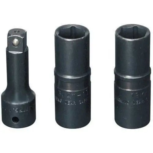 Ken Tool 30110 Thinwall Flip Socket Set (3Pcs) - Professional Grade Automotive Repair Tools for Mechanics & DIY Enthusiasts - Perfect for Tight Spaces & Hard-to-Reach Bolts
