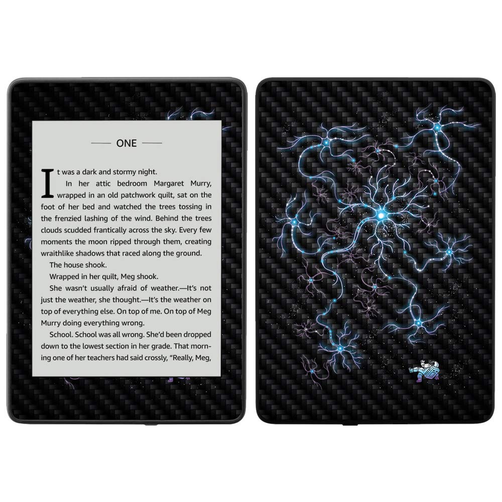 Premium Carbon Fiber Skin for Amazon Kindle Paperwhite 2018 (10th Gen) - Waterproof Protective Cover with Durable Textured Finish | Easy to Apply & Remove | Made in USA | Perfect for Travel, Reading & Outdoor Use
