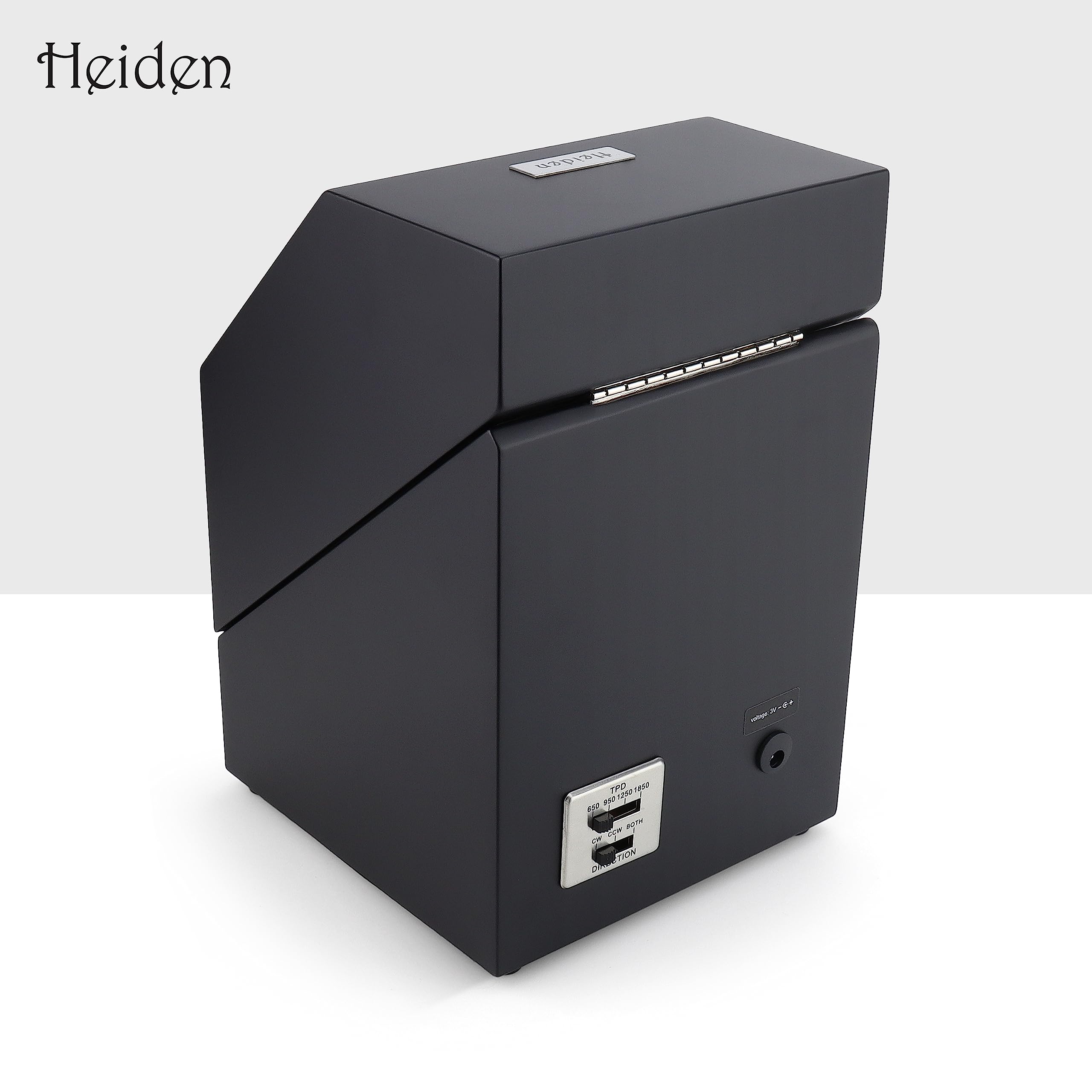 Premium Automatic Watch Winder for Rolex & Luxury Watches - Japanese Quiet Motor with 12 Settings - Battery & AC Power Options - Anti-Magnetic Protection - Perfect for Travel, Display & Night Storage