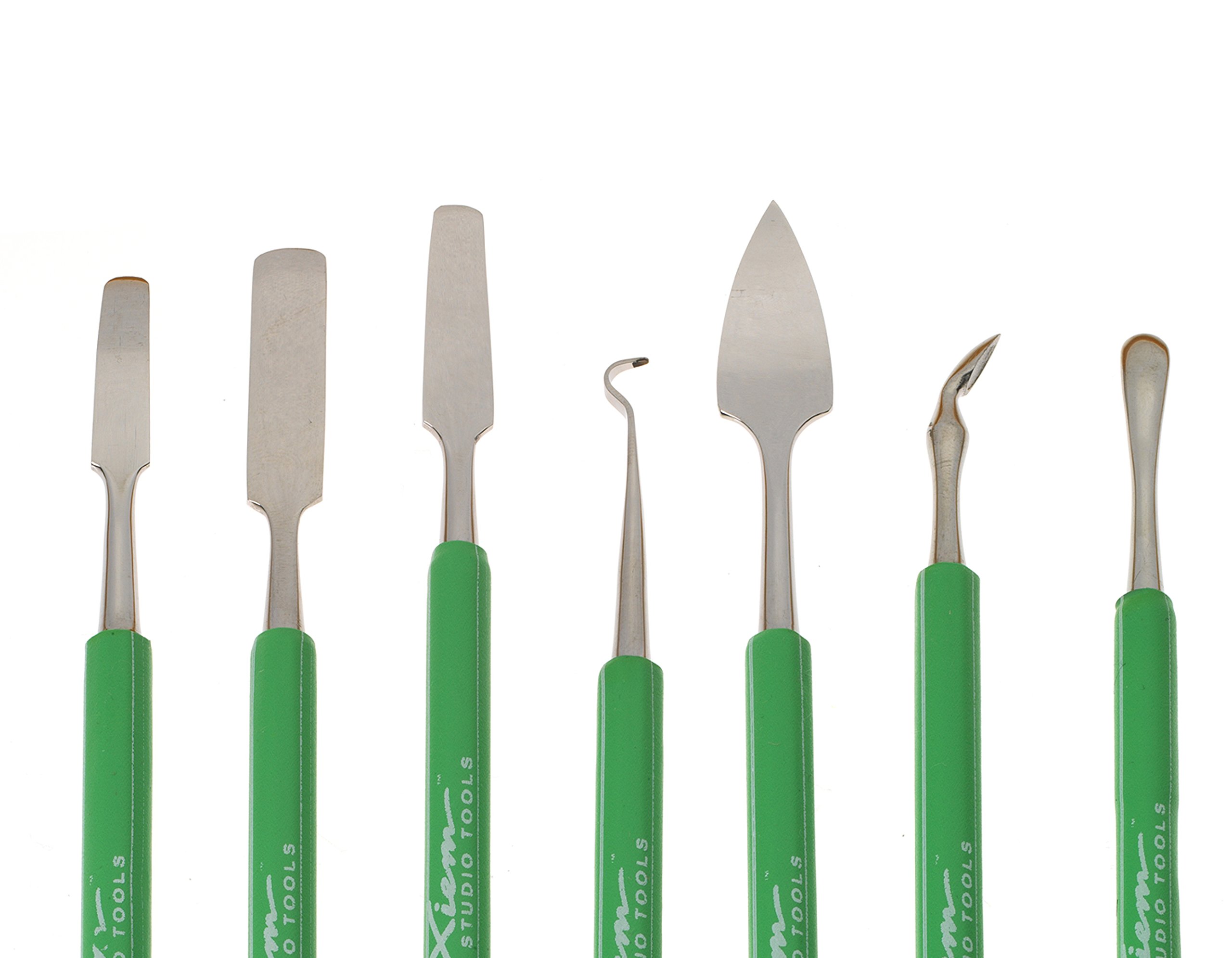 Xiem Studio Clay Tools - Double-Ended Carving & Sculpting Set for Artists | Pottery & Ceramics Crafting