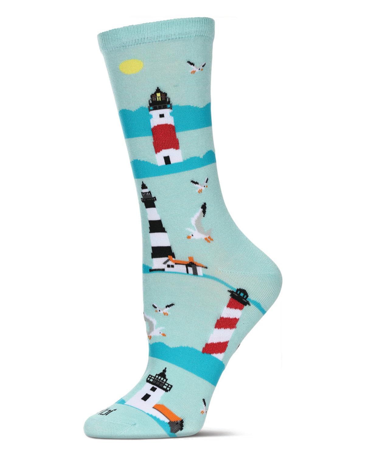 MeMoi Women's Crew Socks - Soft Rayon Blend Comfortable Everyday Socks for Work, Casual Wear & Home Use