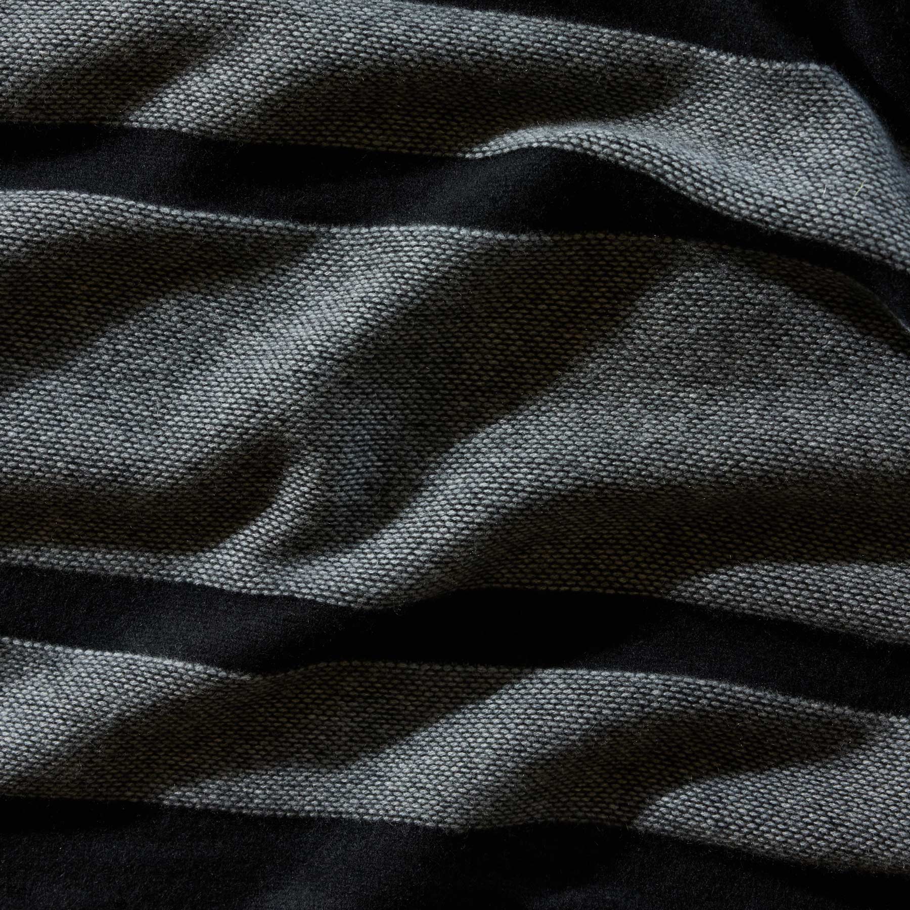 Baja Stripe Knit Blanket - Soft Cozy Throw Blanket for Couch, Bed & Travel - Black/Heather Grey - Perfect for Home Decor, Gifts & Cold Weather Comfort
