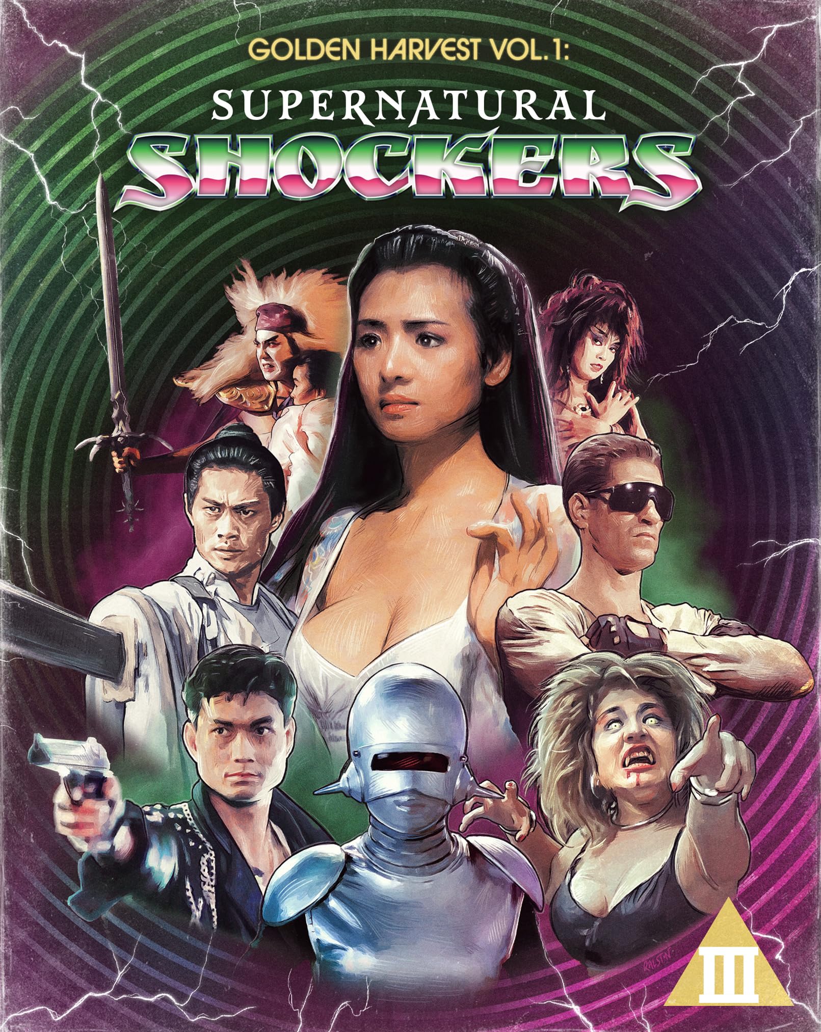 Golden Harvest Volume 1: Supernatural Shockers [Blu-ray] - Classic Hong Kong Horror Movie Collection for Halloween Nights & Cult Film Enthusiasts