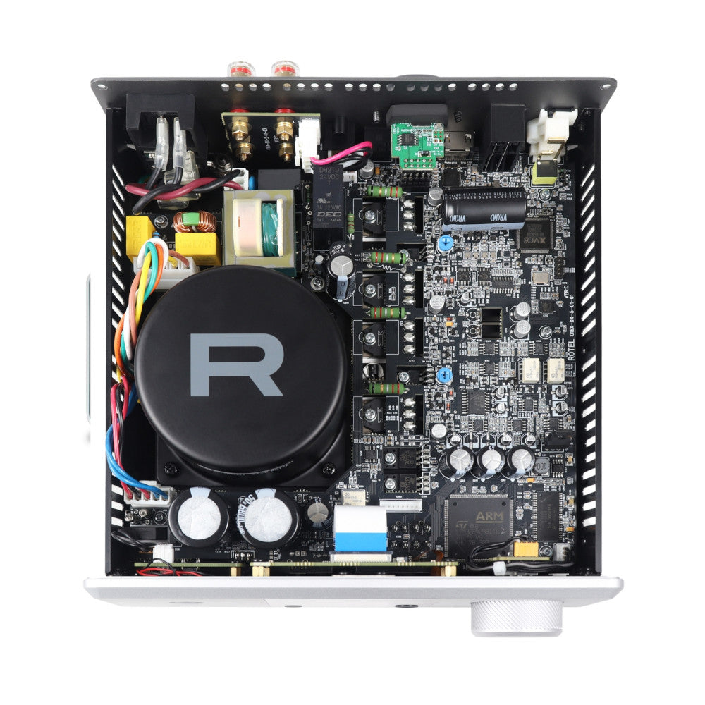 Rotel DX-5 Compact Integrated Stereo Amplifier with HDMI ARC | High-Fidelity Audio for Home Theater & Music Systems | Perfect for Living Rooms & Home Studios