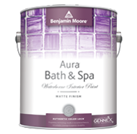 Benjamin Moore Aura Interior Paint - Bath & Spa Matte Finish - Premium Washable Low VOC Paint for Bathrooms, Spas & Moisture-Prone Areas
