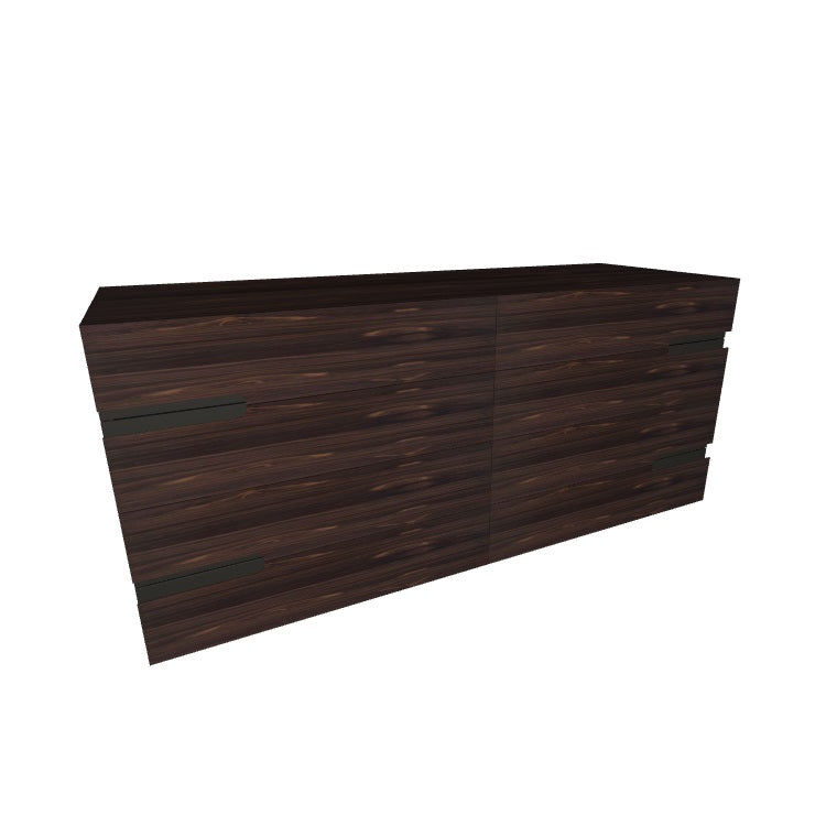 Cattelan Italia Ciro 3-Drawer Dresser - Modern Bedroom Storage Furniture for Home Organization & Stylish Décor