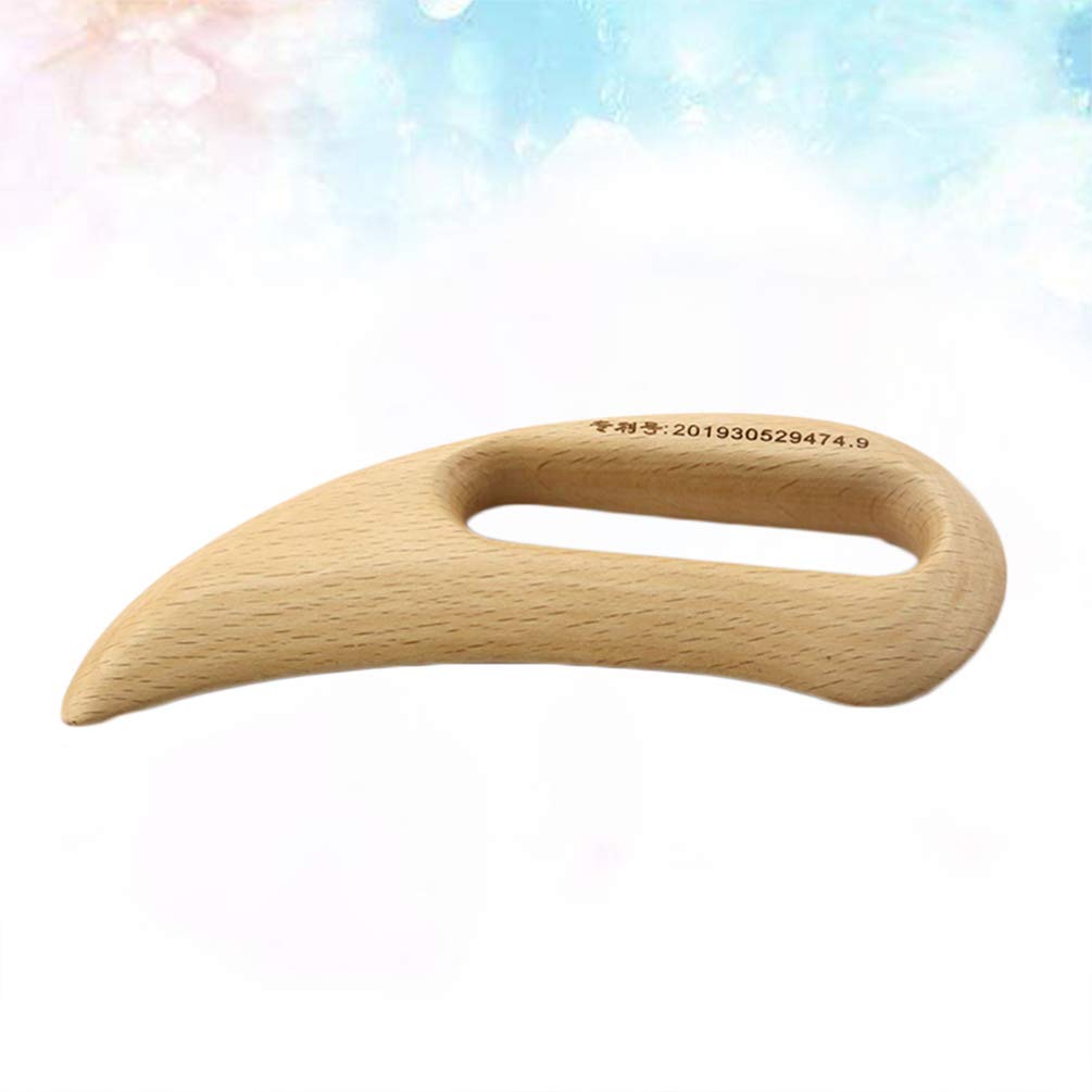 Healifty Wooden Massage Board - Handheld Massage Tool for Muscle Relaxation, Pain Relief & Body Therapy - Perfect for Home, Spa & Physical Therapy Use