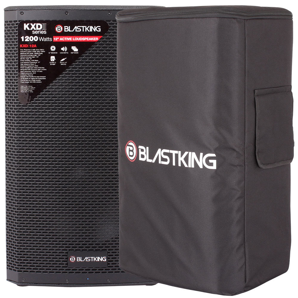Blastking KXDII12 Speaker Cover Bag - Compatible with KXDII12 & KXDII12A - Durable Protection for PA Speakers - Perfect for Live Performances, DJ Gigs & Outdoor Events
