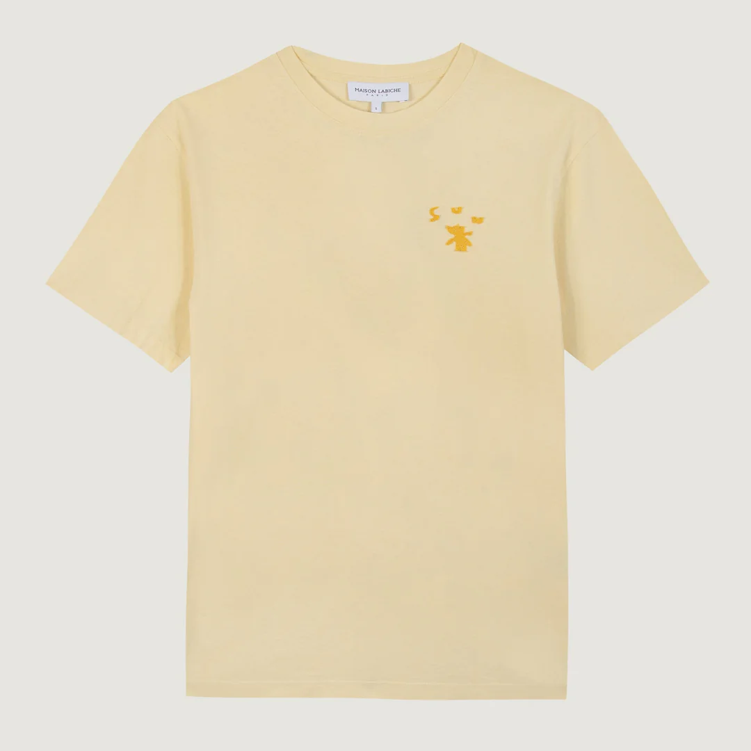 Sun Bainville Vintage Washed T-Shirt for Men - Soft Cotton Casual Tee - Perfect for Everyday Wear & Street Style Outfits