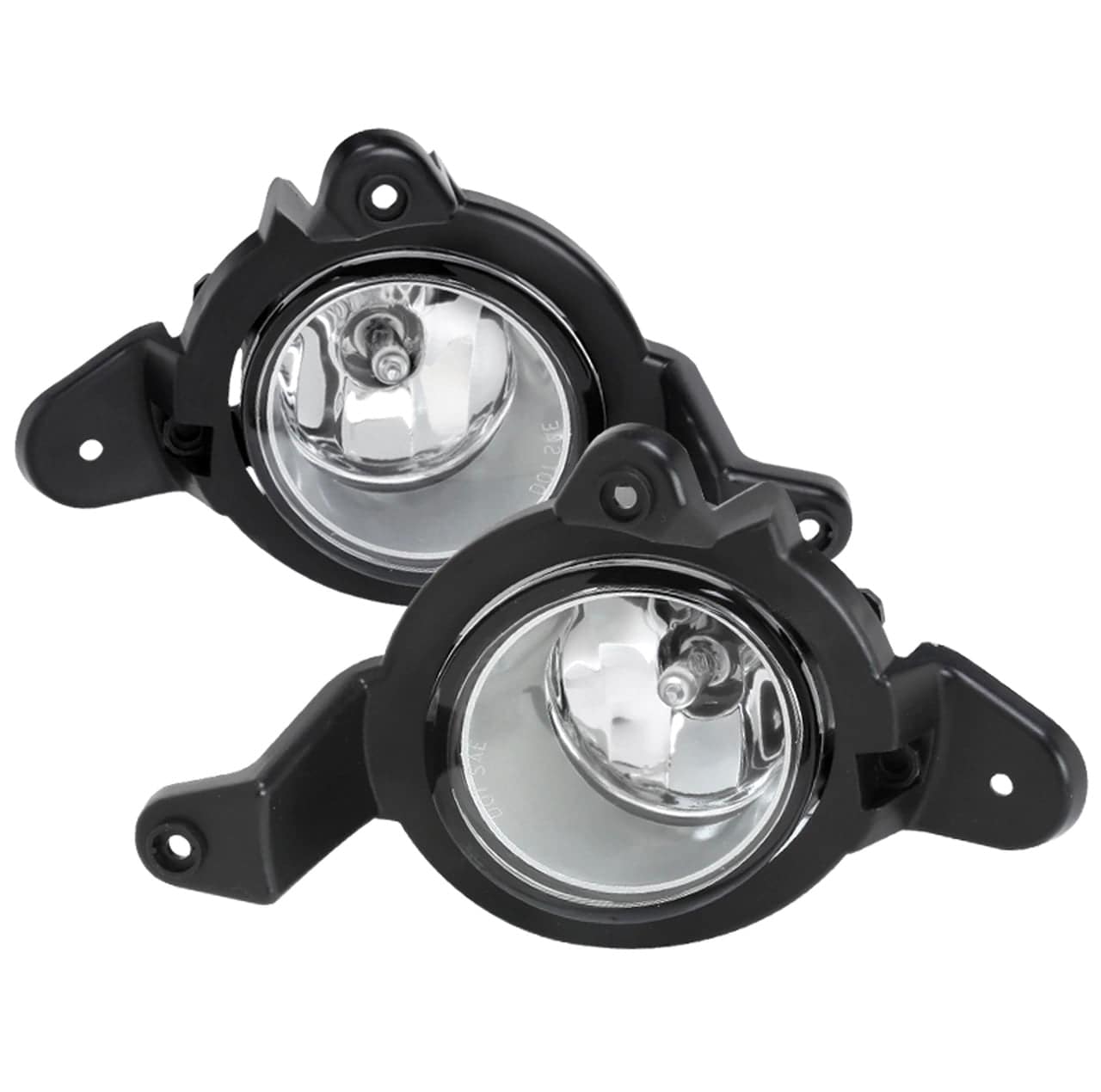 2017-2019 Toyota C-HR H11 12V/55W Chrome Fog Lights Kit with Clear Lens - Upgrade Your Car's Visibility for Night Driving & Bad Weather