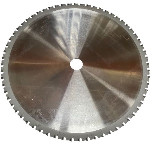 Aiko 14-Inch 355mm x 25.4mm 64-Tooth Low Speed Metal Cutting Saw Blade - SBA MS35564 | Perfect for Cutting Steel, Aluminum & Metal Pipes in Workshops & Construction Sites