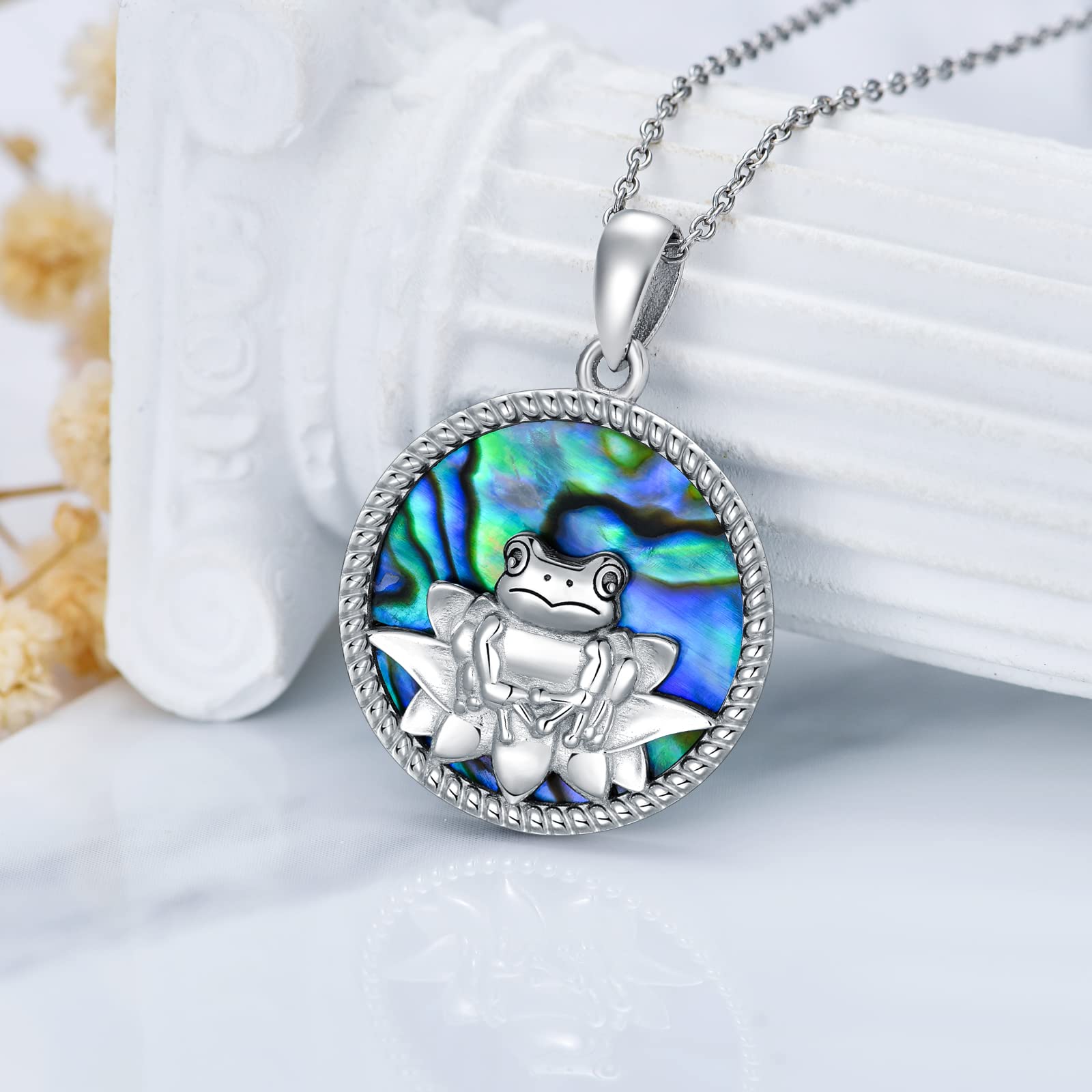 925 Sterling Silver Animal Pendant Necklace - Owl, Highland Cow, Squirrel, Fox, Otter, Bunny & Dog Charms | Unique Jewelry Gift for Women & Men | Perfect for Birthday, Christmas & Everyday Wear