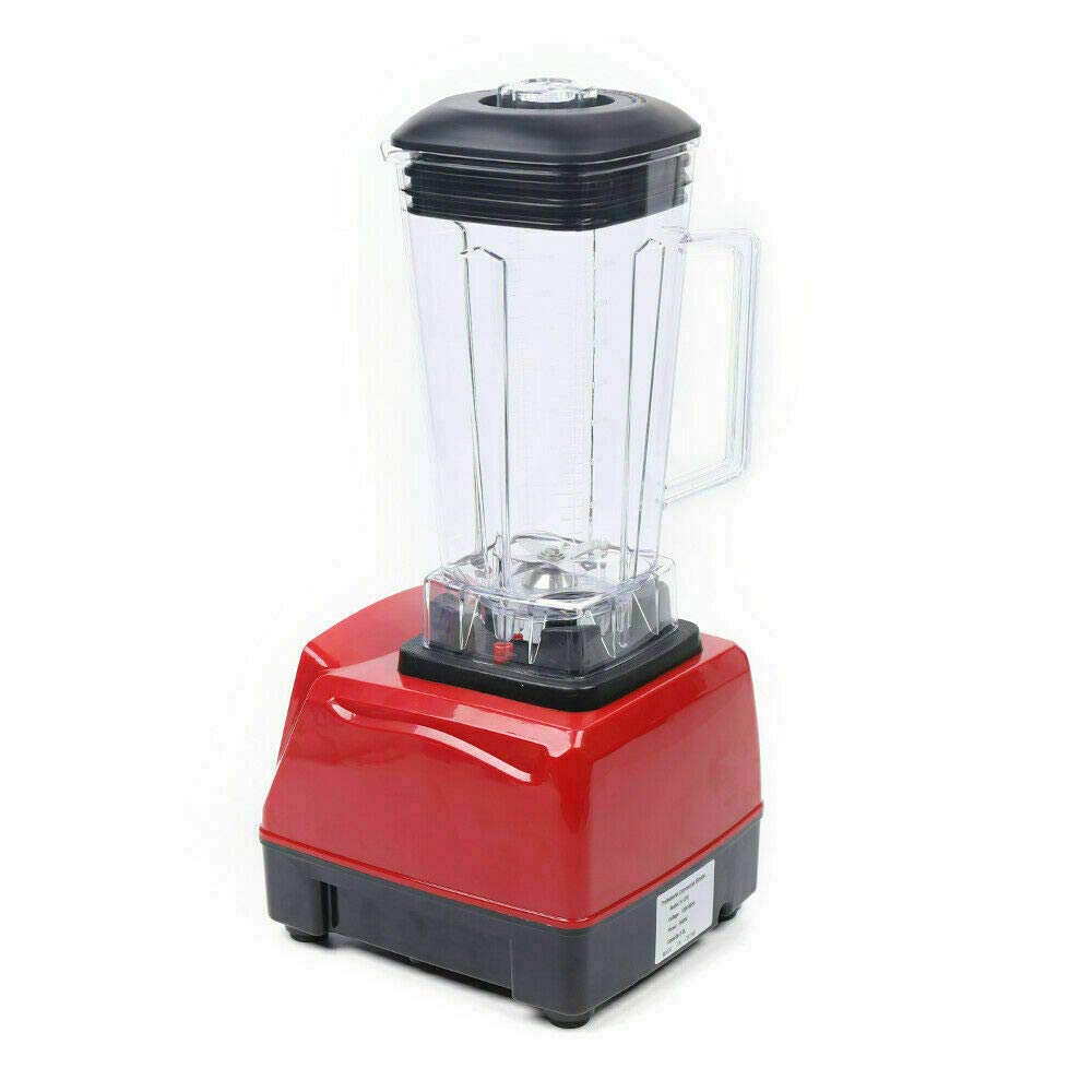 Commercial Grade 1500W High Power Electric Blender - 2L Multi-Function Juice & Smoothie Maker with Ice Crusher - Heavy Duty Kitchen Mixer for Restaurants, Smoothie Shops & Home Use