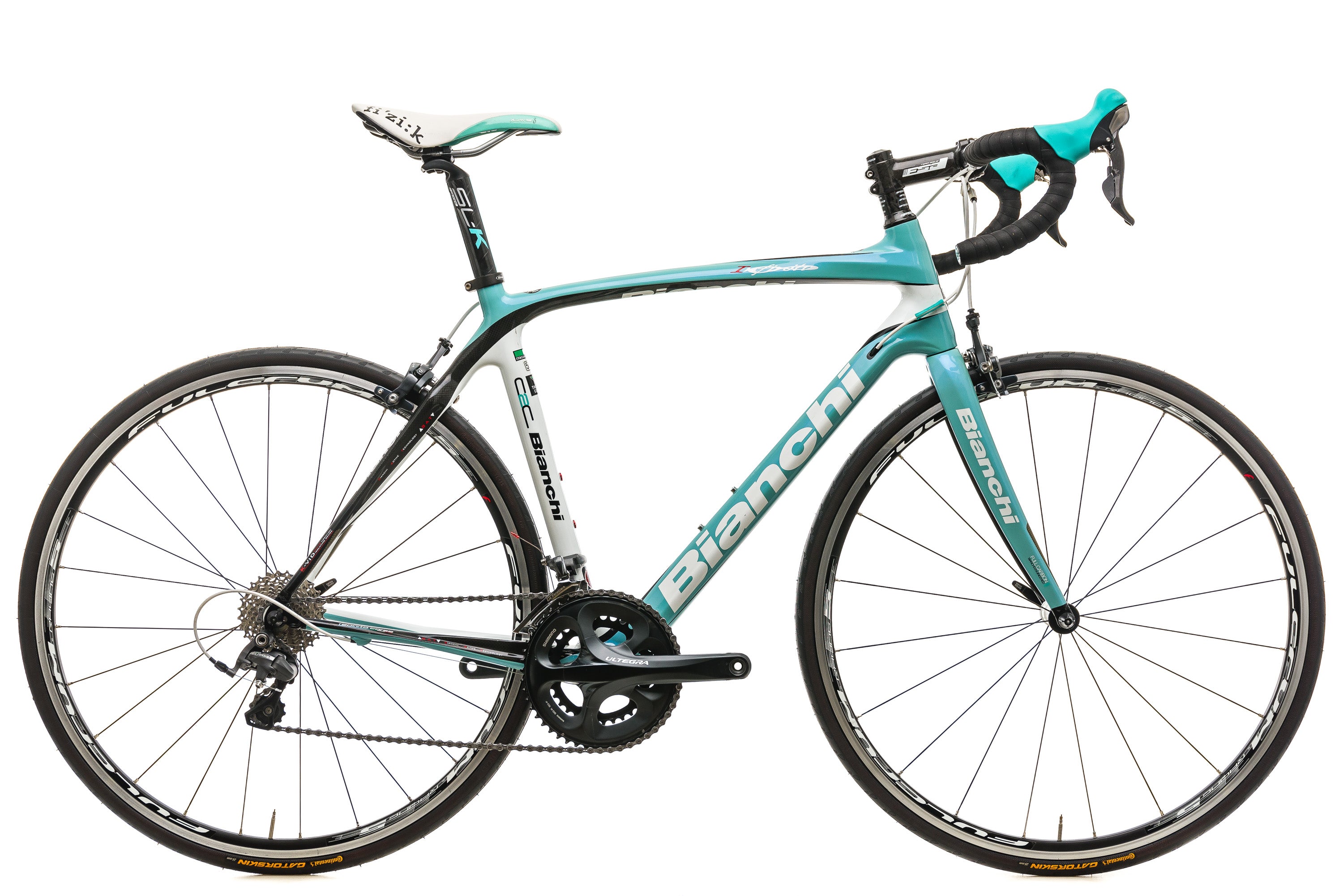 Bianchi Infinito Ultegra Road Bike 2013 - 55cm Carbon Frame Shimano Groupset - Perfect for Racing, Endurance Cycling & Long-Distance Road Trips