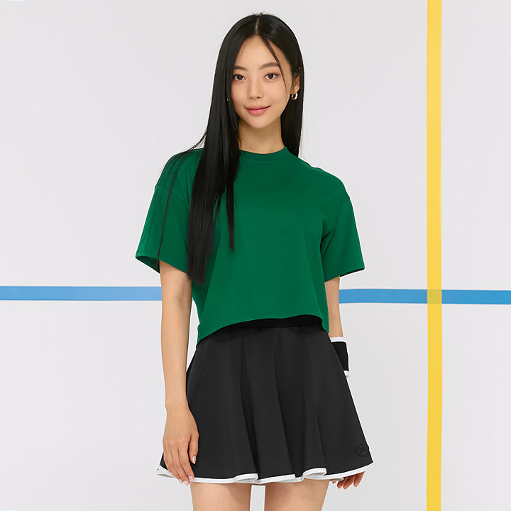 Cool Touch Basic Crop T-Shirts for Women - Soft & Breathable Summer Tees - Perfect for Yoga, Running & Casual Wear