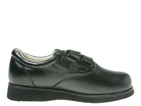 Mt. Emey 9301 Women's Comfortable Walking Shoes - Wide Width Up to 7E - Adjustable Strap Black - Size 5.5 Medium - Perfect for Work, Travel & Everyday Wear