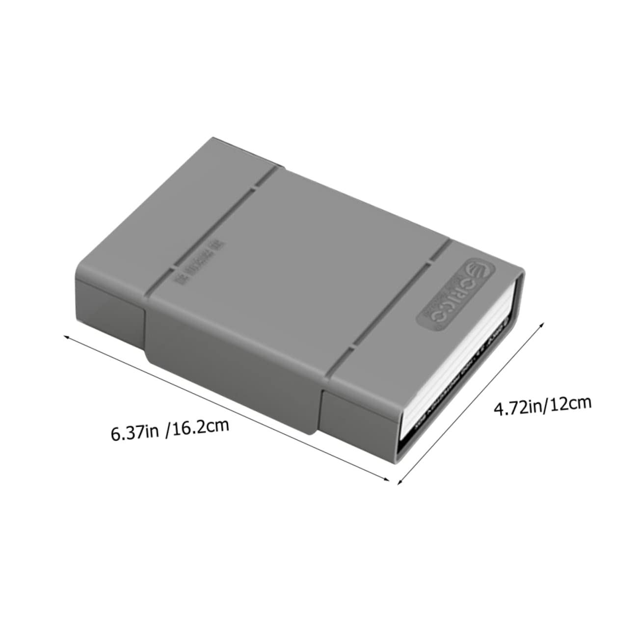 Jojofuny 3.5 Inch Hard Drive Protective Case - Shockproof & Durable HDD Storage Box for Computer Accessories, External Hard Disk Carrying Case - Perfect for Travel, Office & Data Backup Protection