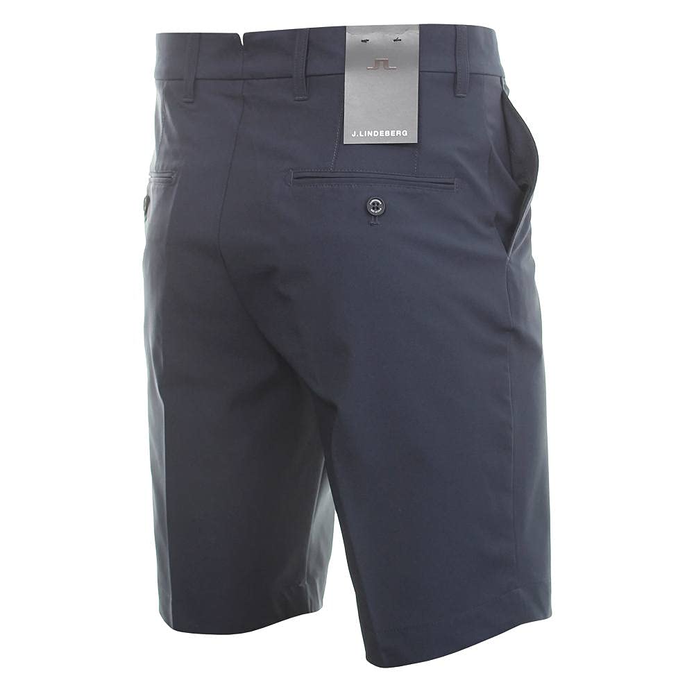 J.Lindeberg Eloy Golf Shorts for Men - JL Navy Size 34 - Comfortable & Stylish Golf Apparel for Summer & Casual Wear
