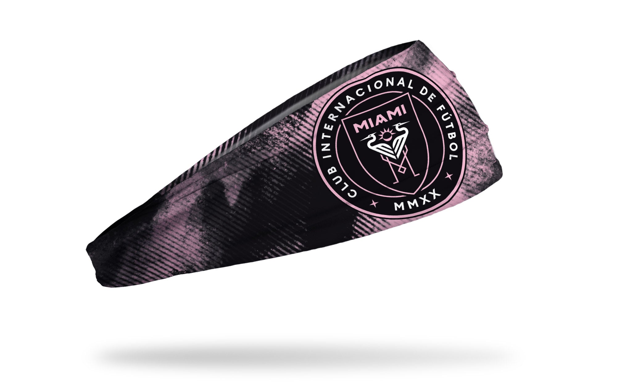 Inter Miami CF Worldy Big Bang Lite Headband - Adjustable Sweatband for Soccer, Running & Workouts - Perfect for Fans & Athletes