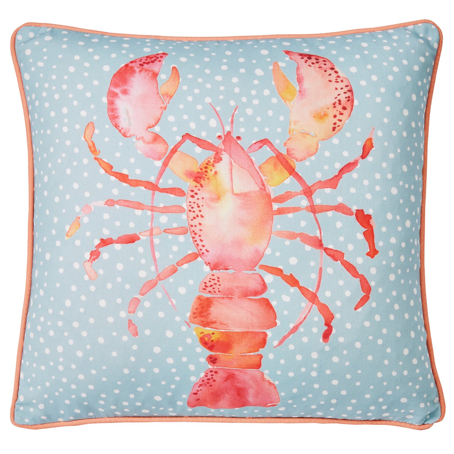 Premium Fusion Lobster Outdoor Cushion - Waterproof & UV Resistant Orange Patio Cushion for Garden, Poolside & Beach Lounge Chairs - Comfortable Outdoor Furniture Accessory