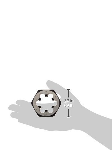 2025 UNC Carbon Steel Hexagon Threading Die - Uncoated Bright Finish, 1-1/2