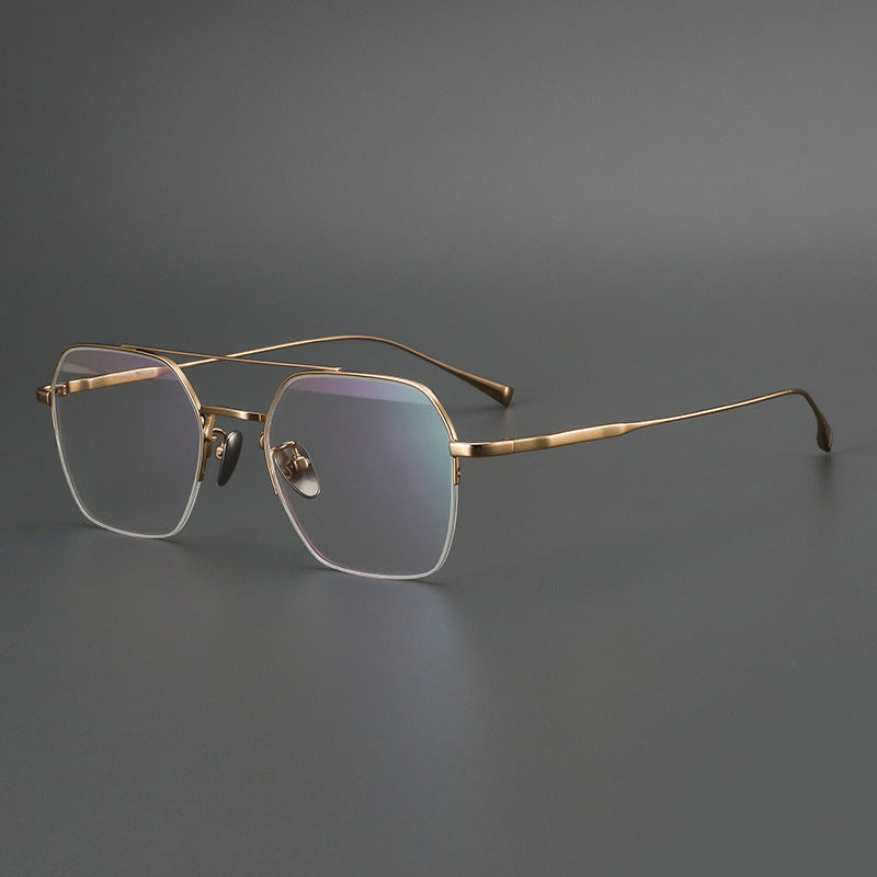Premium Titanium Aviator Sunglasses ST05229 - Lightweight Polarized UV Protection for Men & Women - Perfect for Driving, Travel & Outdoor Activities