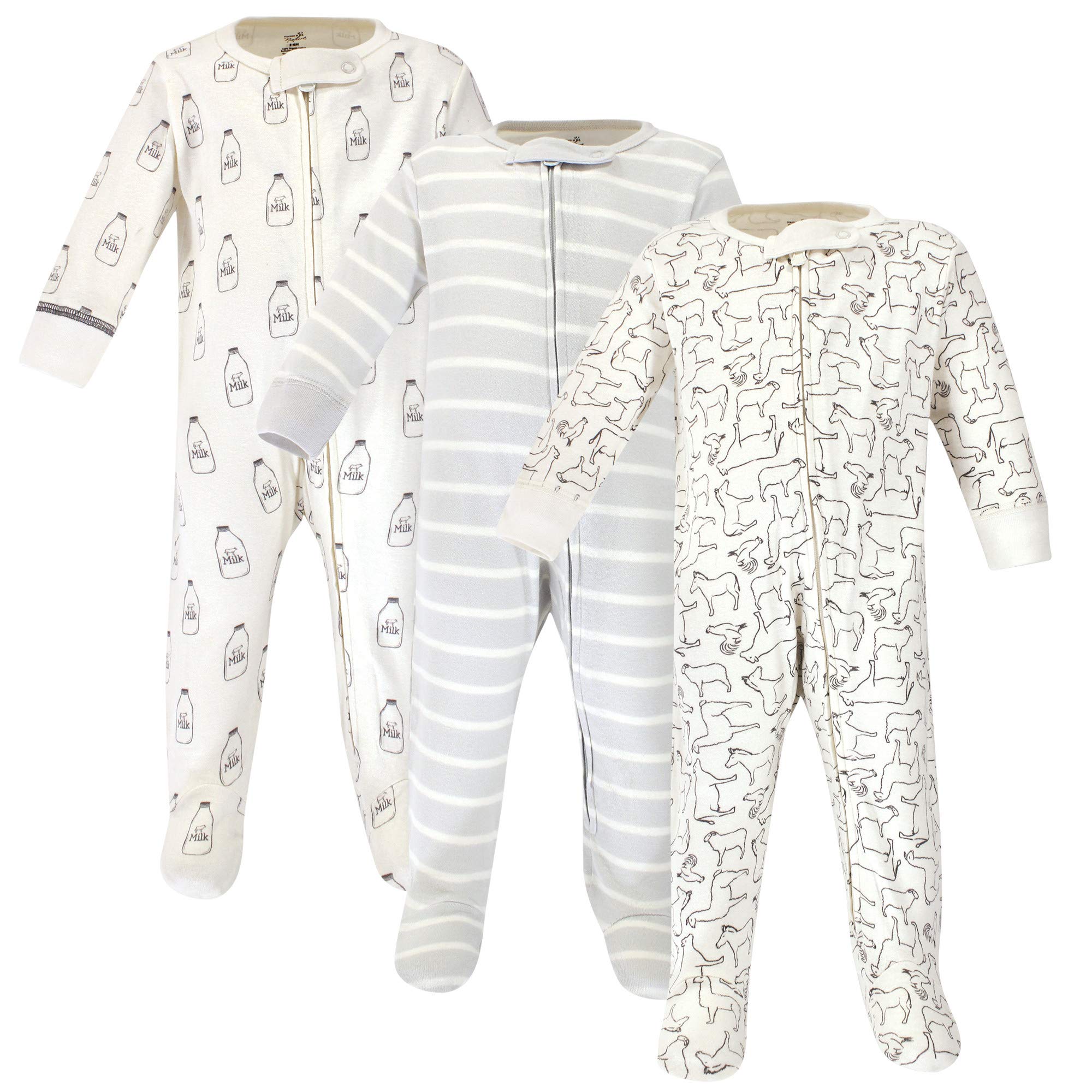 Organic Cotton Baby Girls' Sleep and Play Outfit - Soft & Breathable Pajama Set for Newborns & Infants - Perfect for Nursery, Bedtime & Playtime