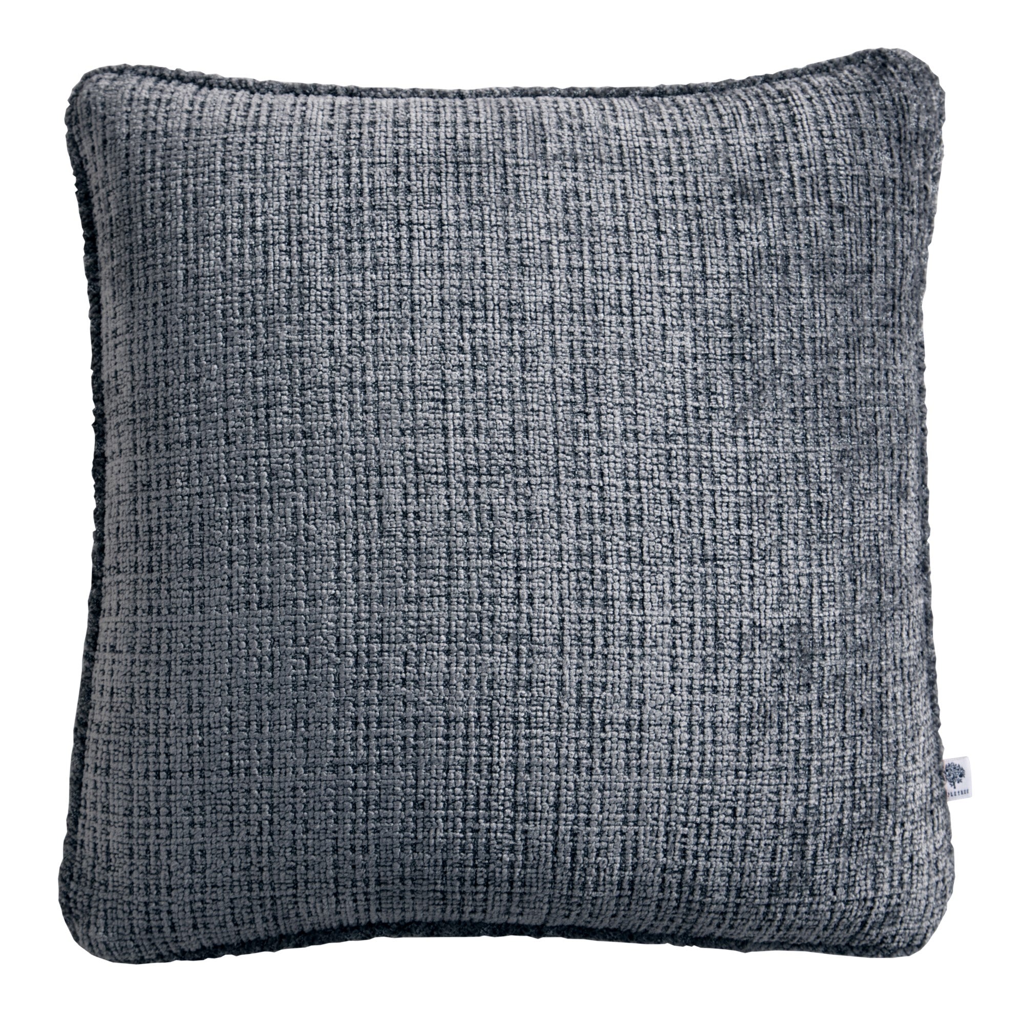 Appletree Loft Alba Cushion - Premium Charcoal Gray Decorative Throw Pillow for Sofa, Bed & Home Decor | Soft & Stylish Accent Pillow for Living Room, Bedroom & Office