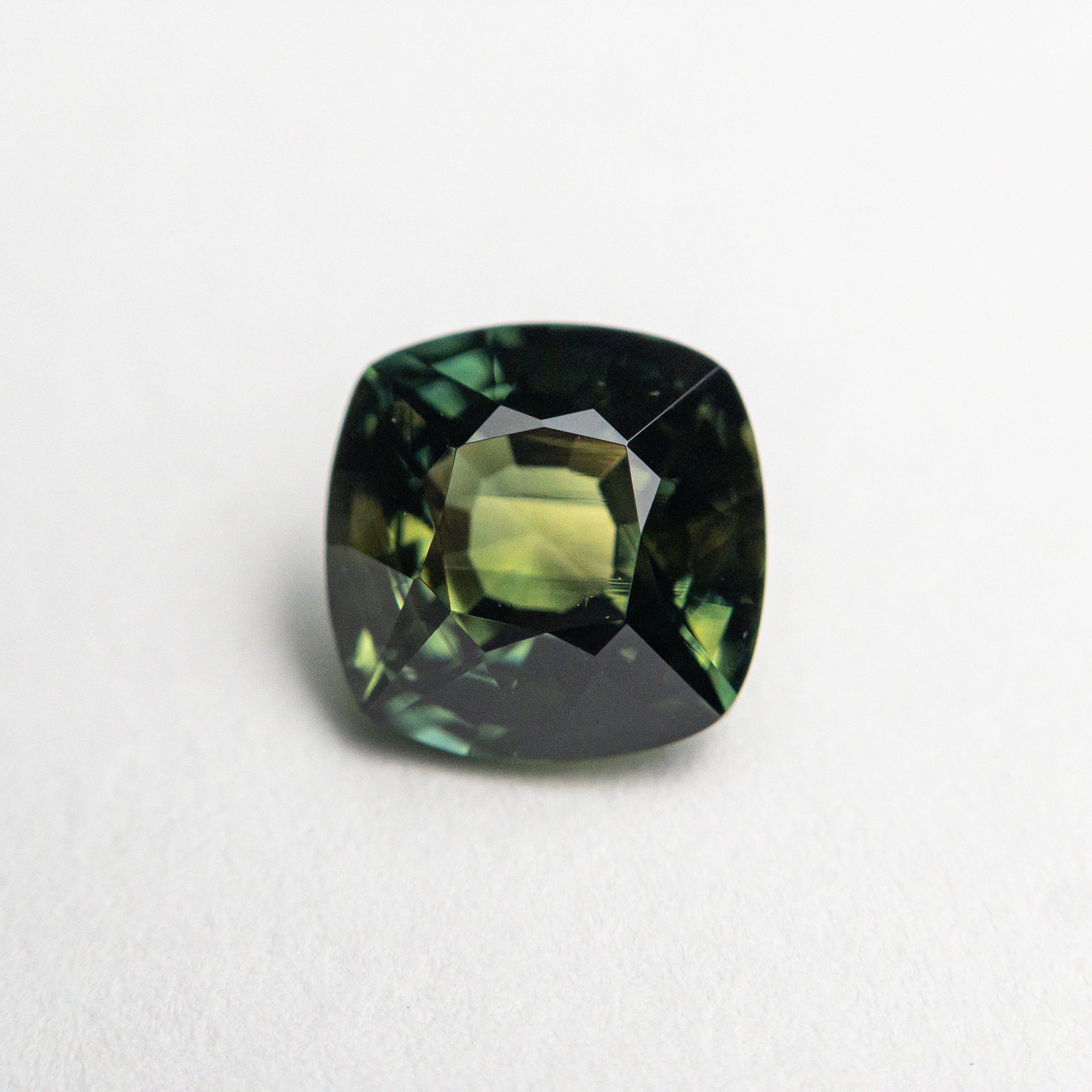 1.72ct Cushion Cut Blue Sapphire Gemstone - 6.71x6.65x4.45mm Natural Loose Stone for Jewelry Making, Engagement Rings & Fine Jewelry - Item 22291 16