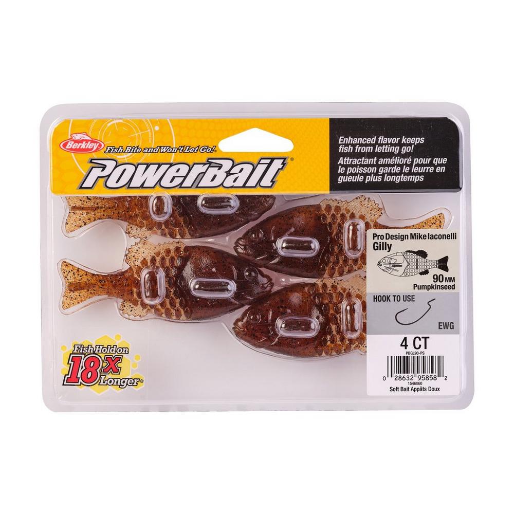 Berkley PowerBait Gilly Swimbait Fishing Lure - Designed by Mike Iaconelli - Perfect for Bass, Walleye & Freshwater Fishing | Realistic Action & Scent Attractant