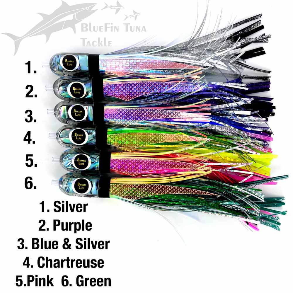 Premium Bahama Lures Tuna Stud Trolling Fishing Lure - Saltwater Game Fish Attractor for Offshore & Deep Sea Fishing Adventures