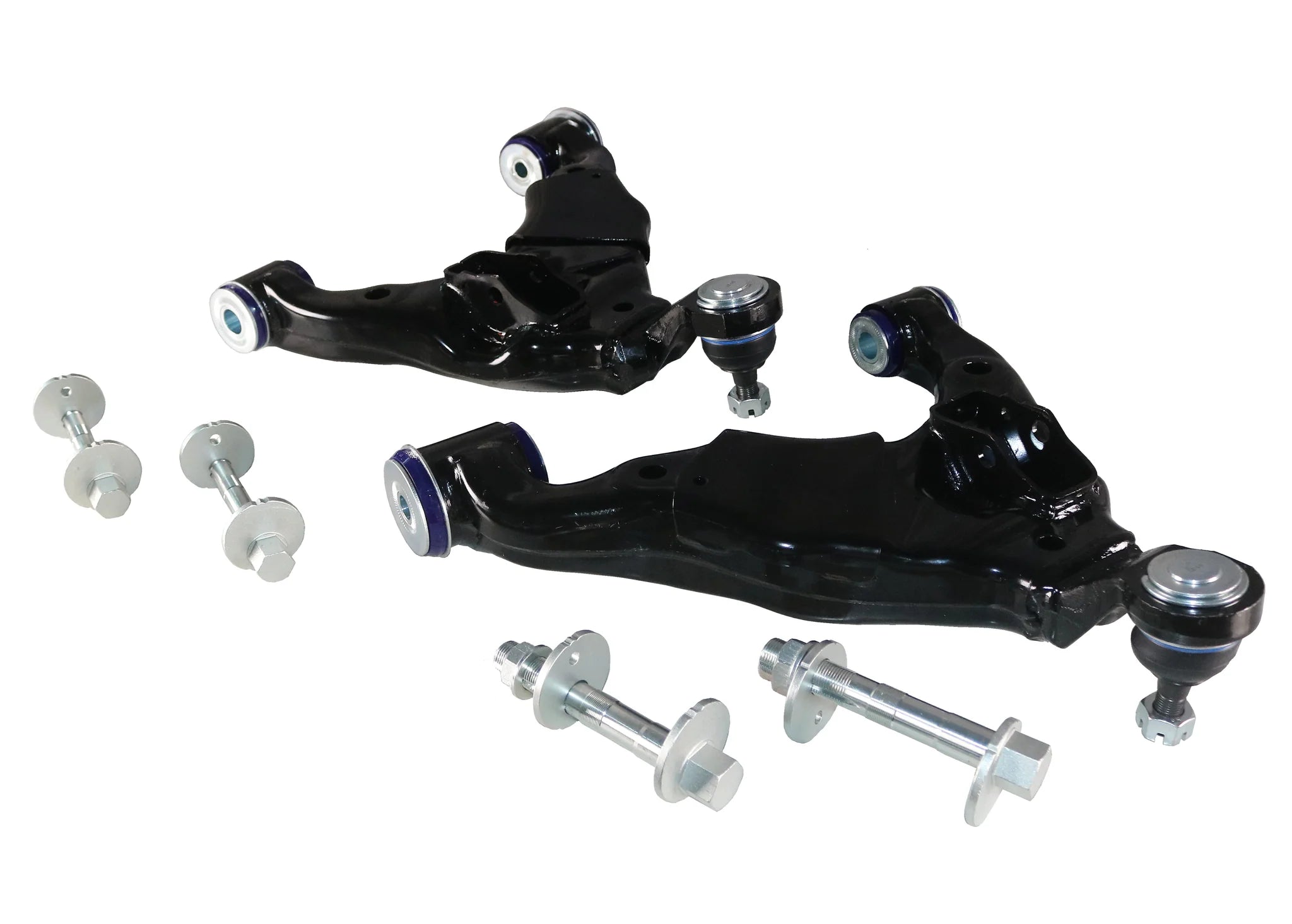SuperPro TRC483 Front Lower Control Arm Set - Camber Adjustable for 2009-2023 Toyota 4Runner & 2010-2014 FJ Cruiser | Off-Road Performance Upgrade & Suspension Enhancement