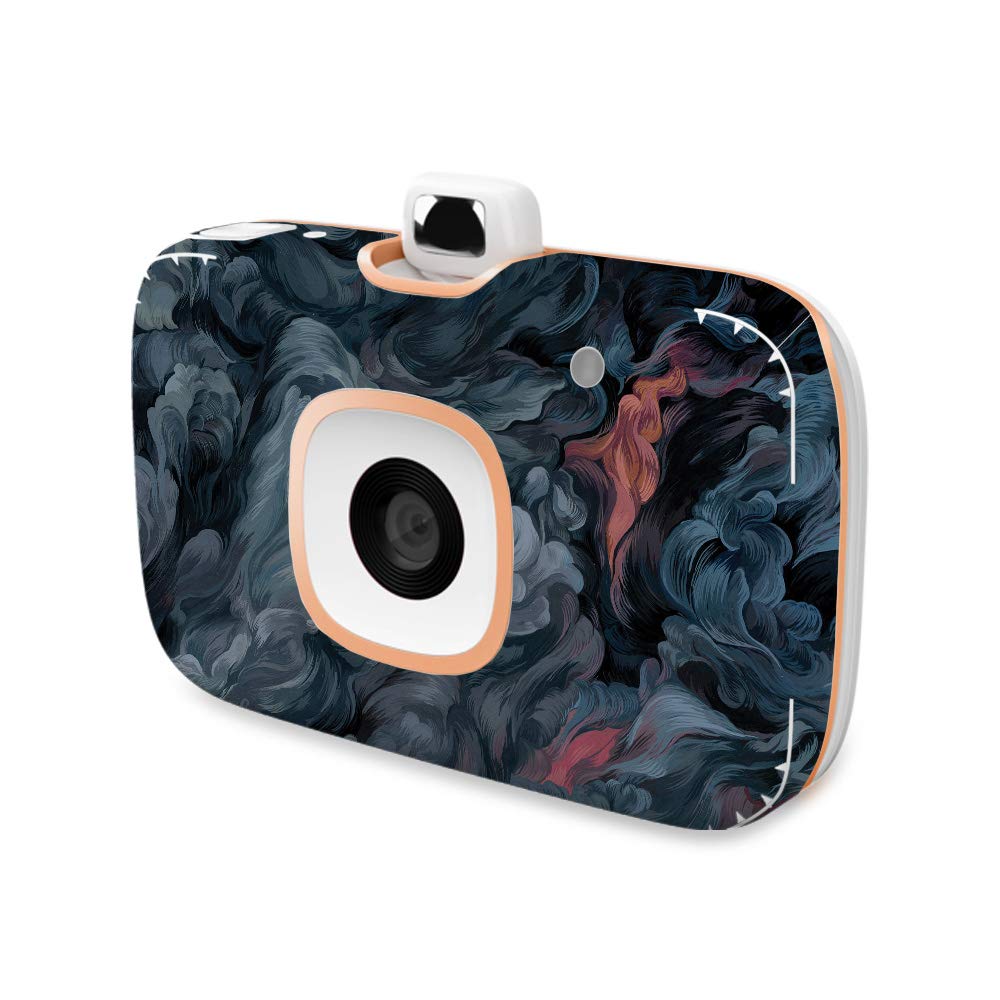 MightySkins Protective Vinyl Decal Wrap Cover Compatible with HP Sprocket 2-in-1 Photo Printer - Storm Cloud Design | Durable, Customizable Skin for Personalization | Easy to Apply & Remove | Made in USA | Perfect for Home, Office & Travel Use