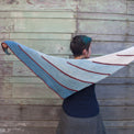 Verge Shawl Knitting Pattern by Kira K Designs - DIY Crochet Scarf for Women, Cozy Winter Accessory Gift