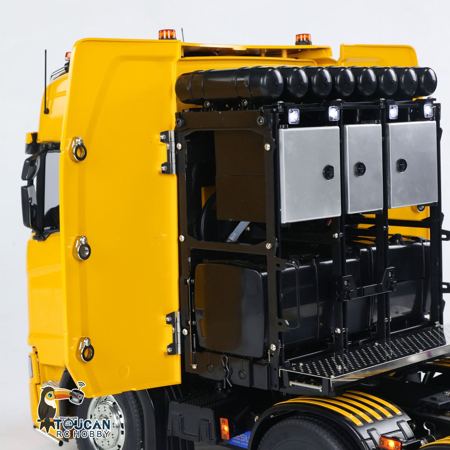 Pre-Order TAMIYA 56371 1/14 Scale 8X4 770S RC Tractor Truck with Painted Body, Lights & Sound - Remote Control Model Truck for Hobbyists & Collectors - Perfect for Racing, Off-Roading & Display