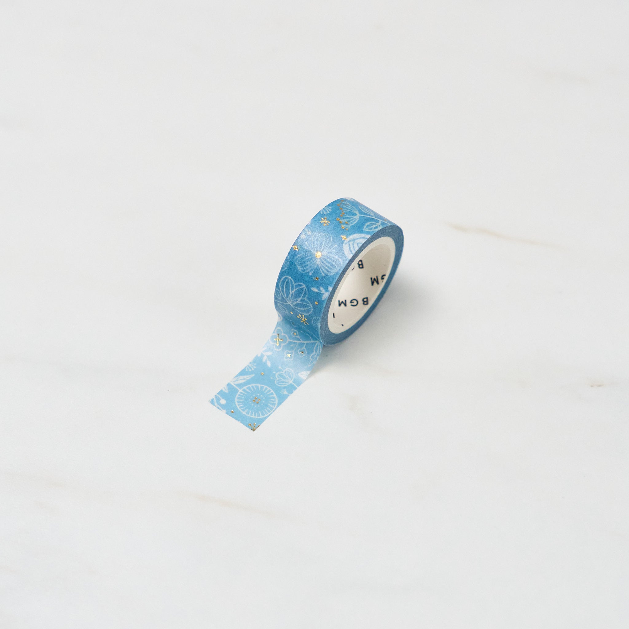 BGM Kusahana Techo Series Foil Masking Tape - Decorative Washi Tape for Scrapbooking, Journaling & DIY Crafts - Perfect for Bullet Journals, Gift Wrapping & Home Decor