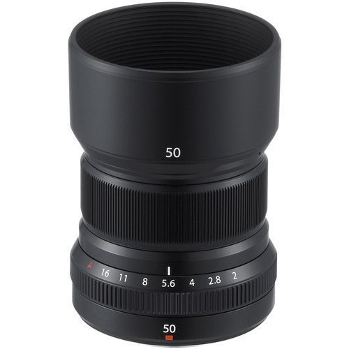 Fujifilm FUJINON XF 50mm F2.0 R WR Black Lens - Fast Aperture Prime Lens for Fujifilm X-Mount Cameras | Perfect for Portraits, Street & Low Light Photography