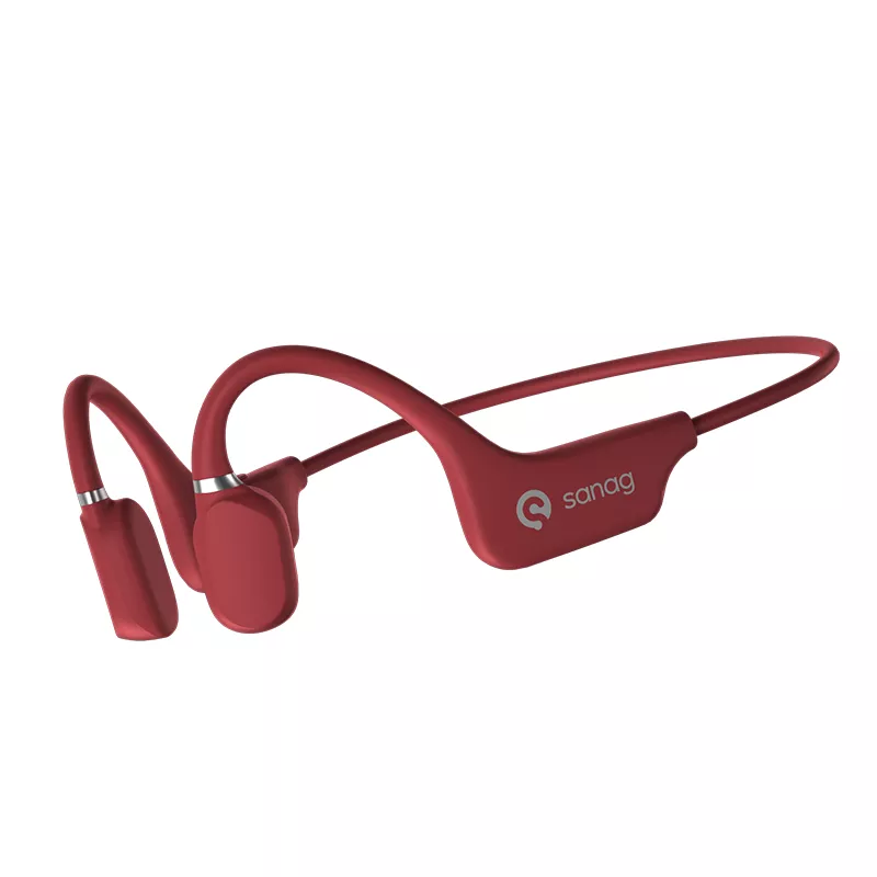 Sanag A5X Pro Open Ear Wireless Bluetooth Sports Headphones - Air Conduction Technology for Running, Cycling & Gym Workouts - Sweatproof & Lightweight Design