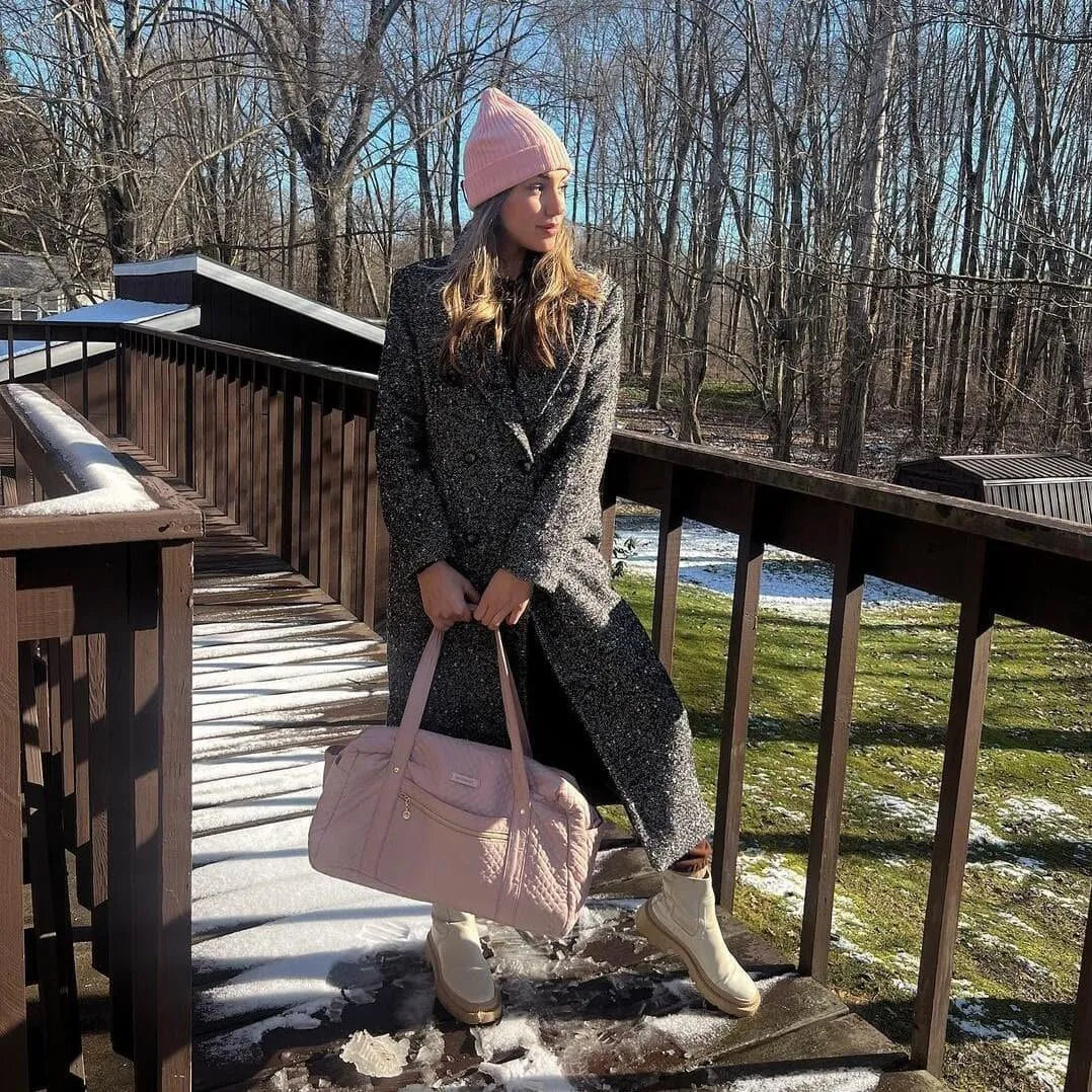 Large Weekender Overnight Bag with Shoe Compartment - Perfect Carry-On Luggage for Travel, Gym & Weekend Getaways