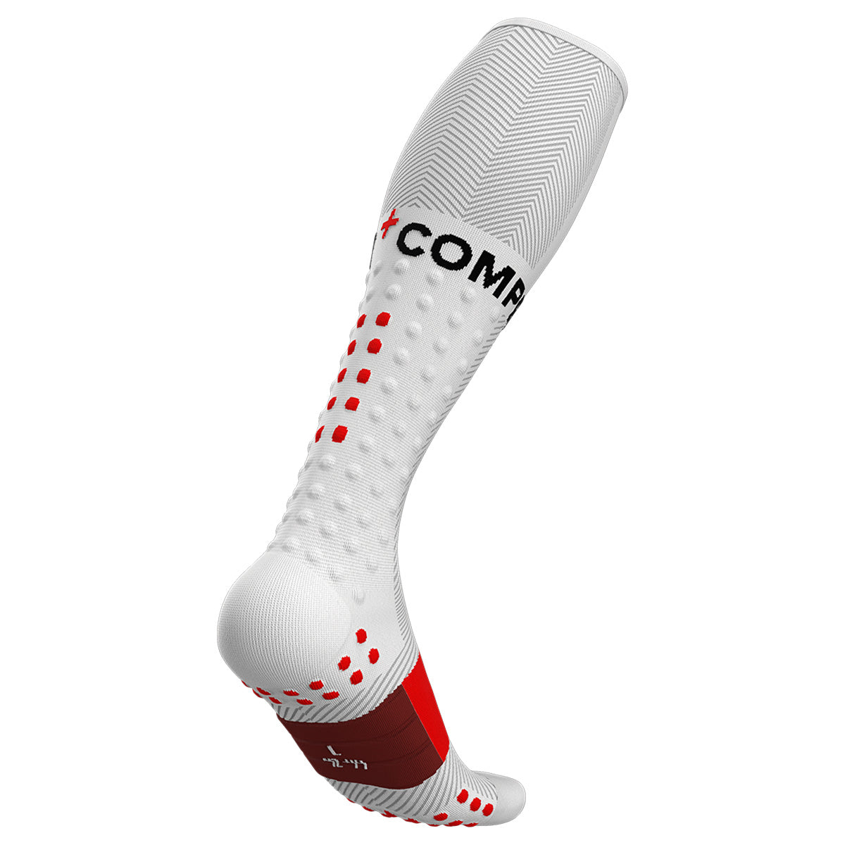 Compressport Full Run Socks - Performance Running Socks for Men & Women - Breathable & Supportive Athletic Socks for Marathon, Training & Sports - Ideal for Runners, Athletes & Fitness Enthusiasts