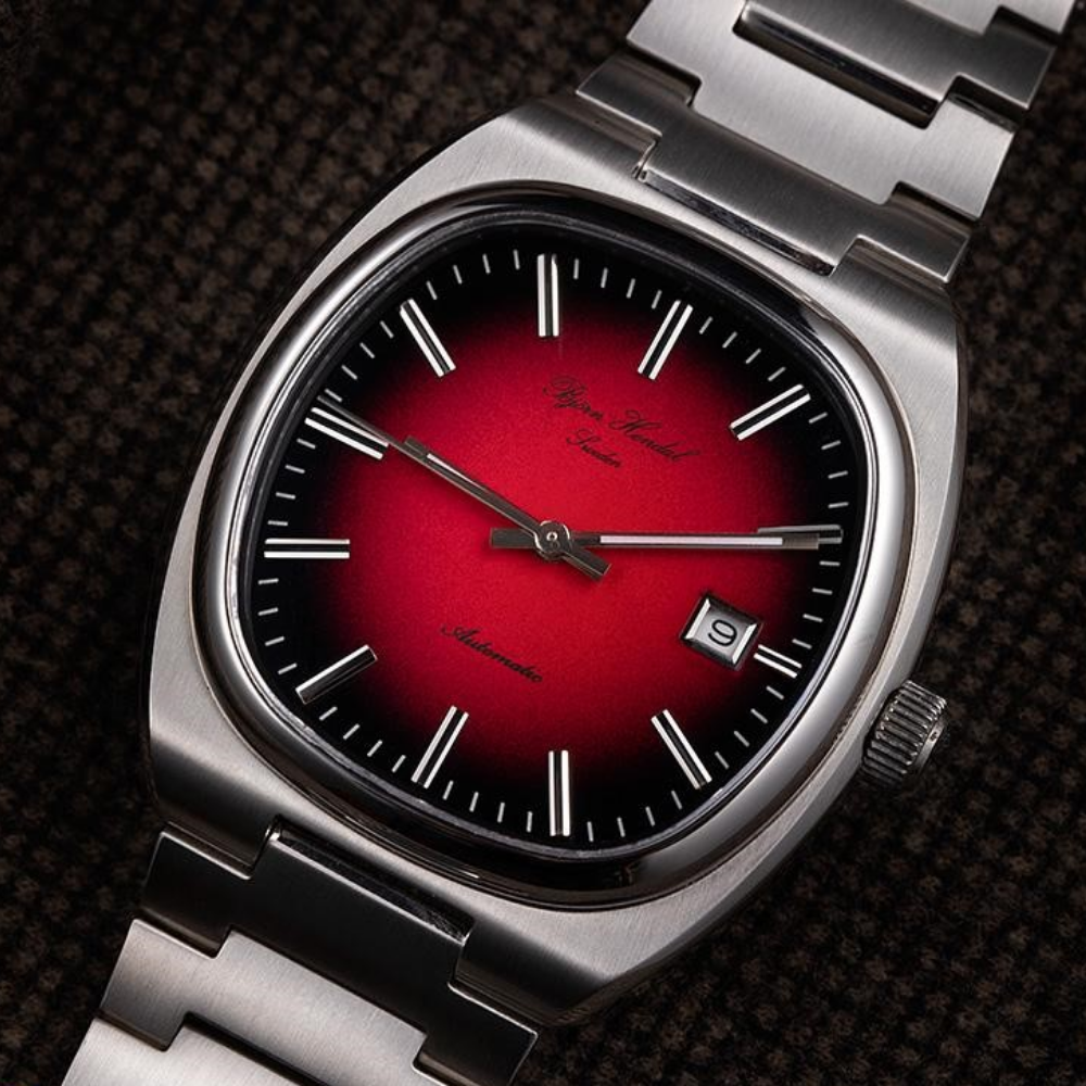 Bjorn Hendal Men's Stainless Steel Watch with Silver Strap - A01SA8BS - Perfect for Business, Casual & Formal Wear