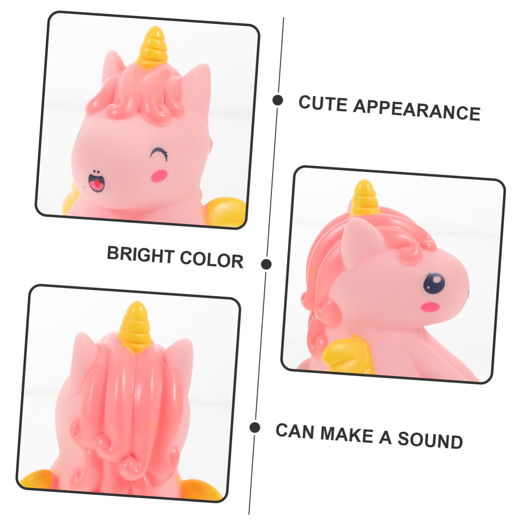 SKISUNO 2-Pack Rubber Duck Bath Toys for Toddlers & Kids - Fun Bathtub Floating Toys for Baby Bath Time, Sensory Play & Pool Party