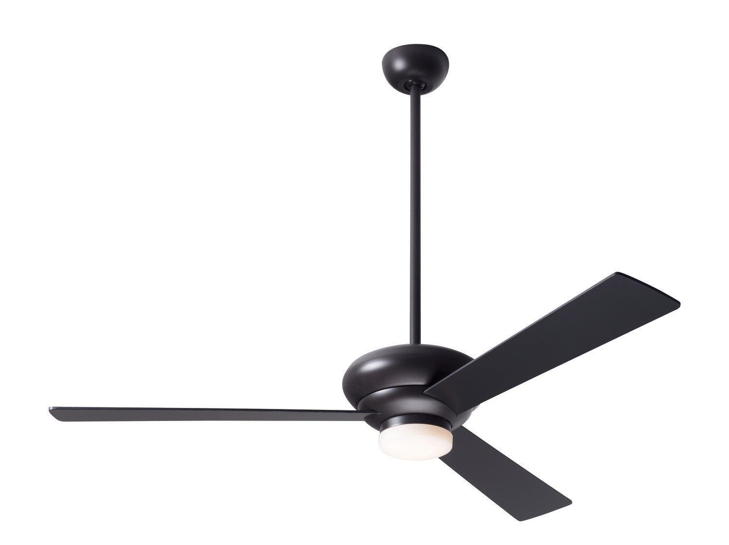 Modern Fan Co Alt Db 42 Bk 271 002 - 42 Inch Black Ceiling Fan with Remote Control for Living Room, Bedroom & Outdoor Use