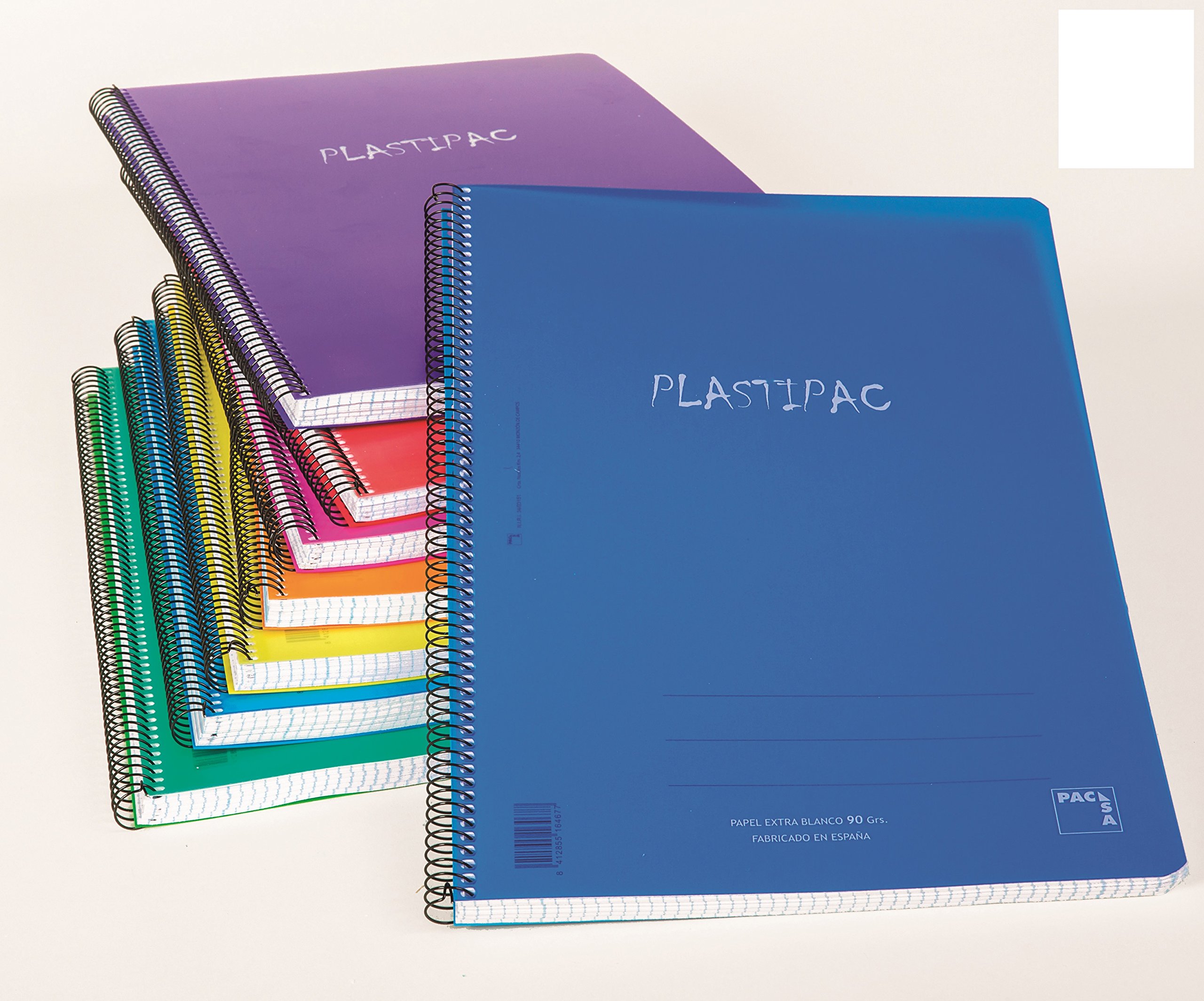 16410 Spiral Bound Notebook - 80 Sheets College Ruled Paper, 8.5
