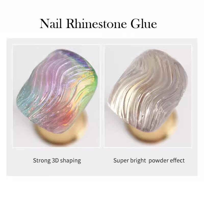 BORN PRETTY 30ml Nail Rhinestone Glue - Strong Adhesive for Nail Art, DIY Jewelry & Crafting - Perfect for Salon, Home Manicure & Nail Decorations