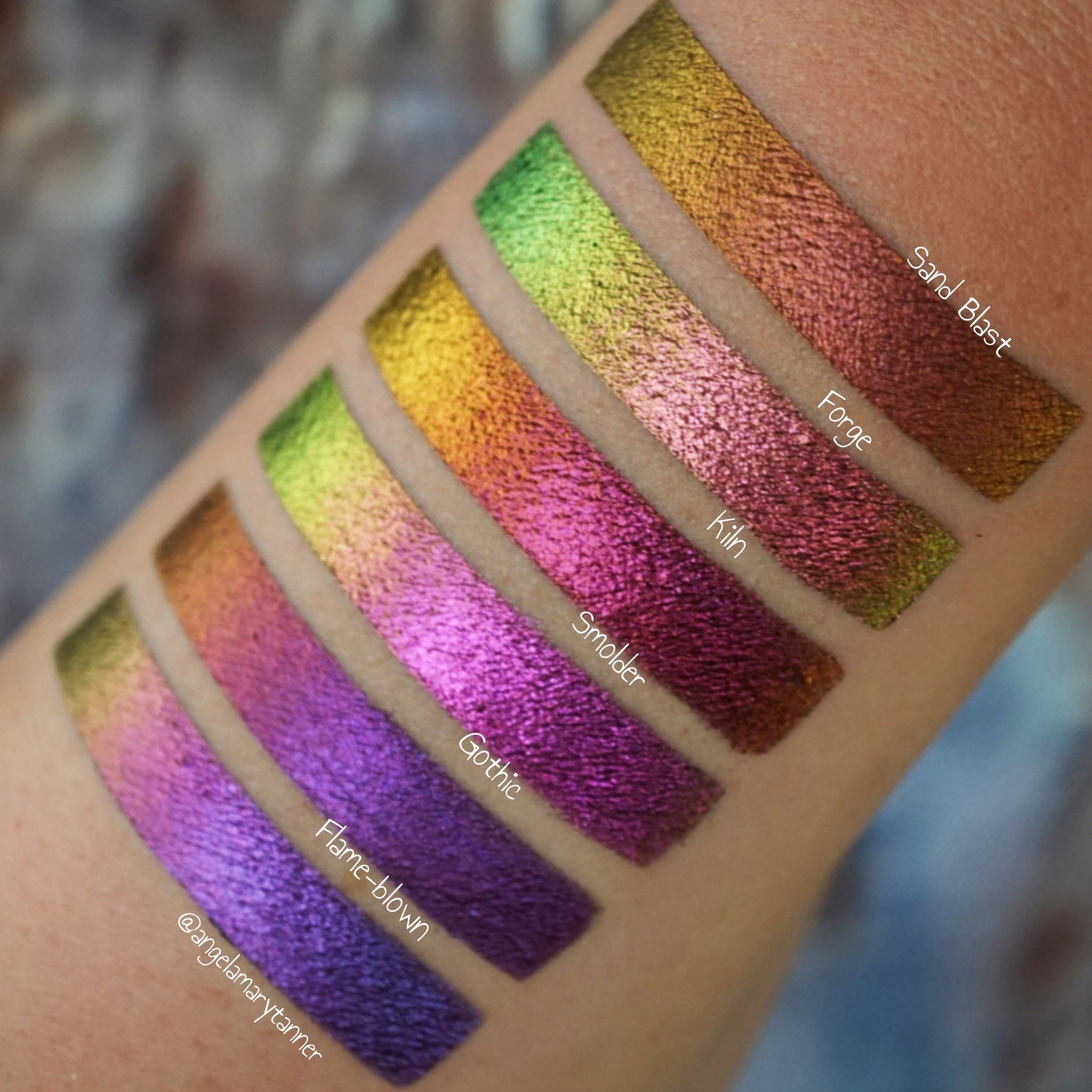 Multichrome Eyeshadow Palette - Jewel-Toned Shimmer & Metallic Finish for Stunning Eye Makeup | Perfect for Parties, Night Out & Special Occasions