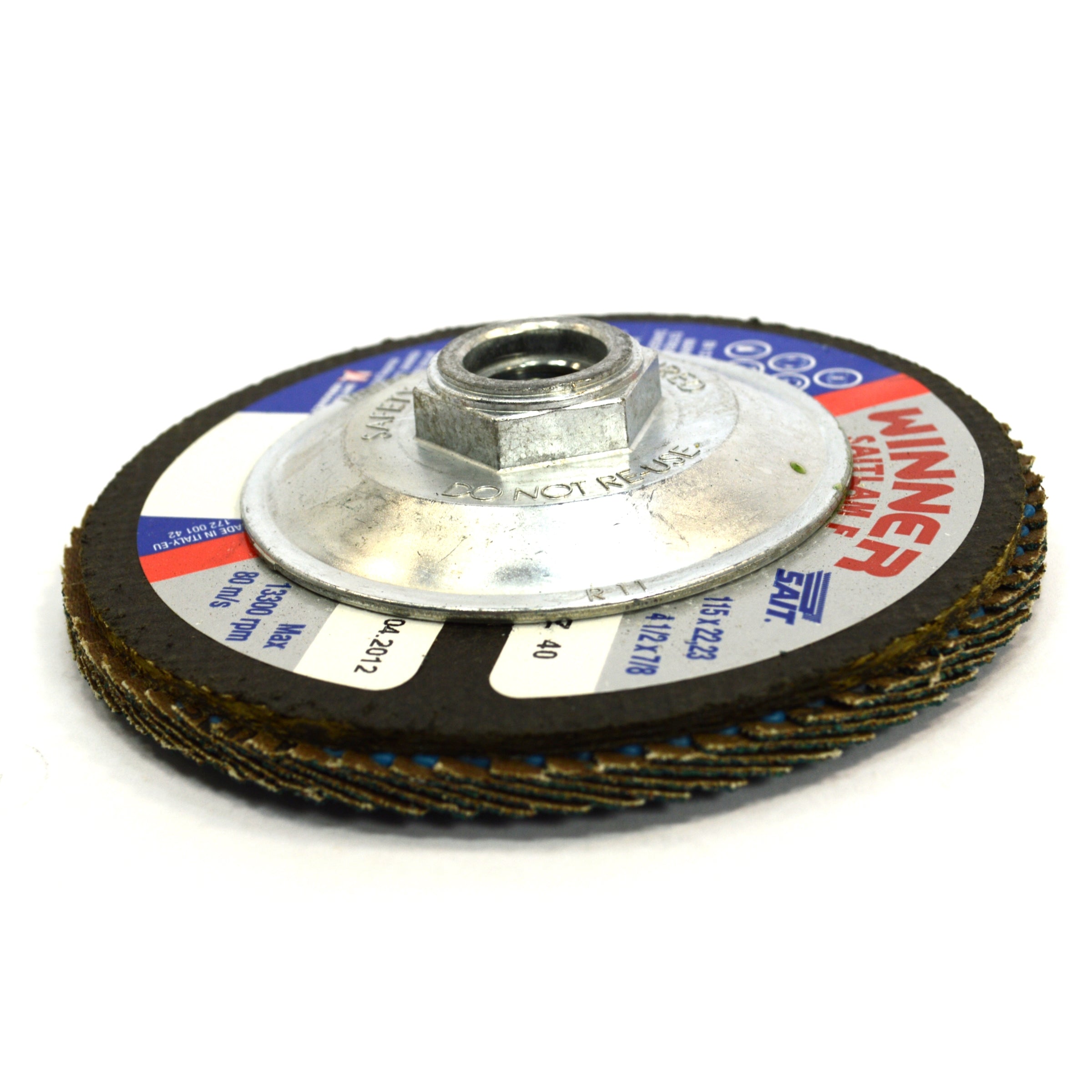 SAIT Zirconium Flap Disc 4-1/2