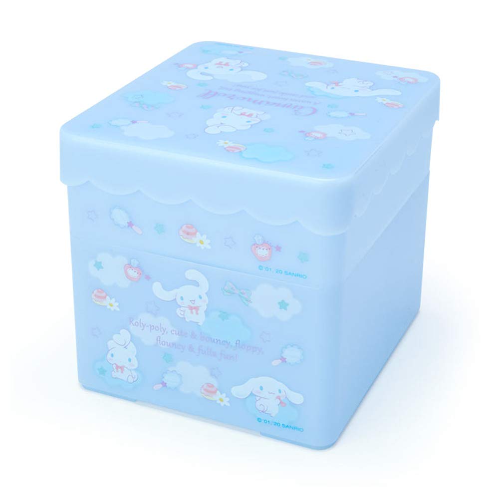 Sanrio Cinnamoroll Storage Box with Removable Tray - Cute Pastel Organizer for Makeup, Jewelry & Office Supplies | Kawaii Home Decor & Gift Idea for Anime Fans