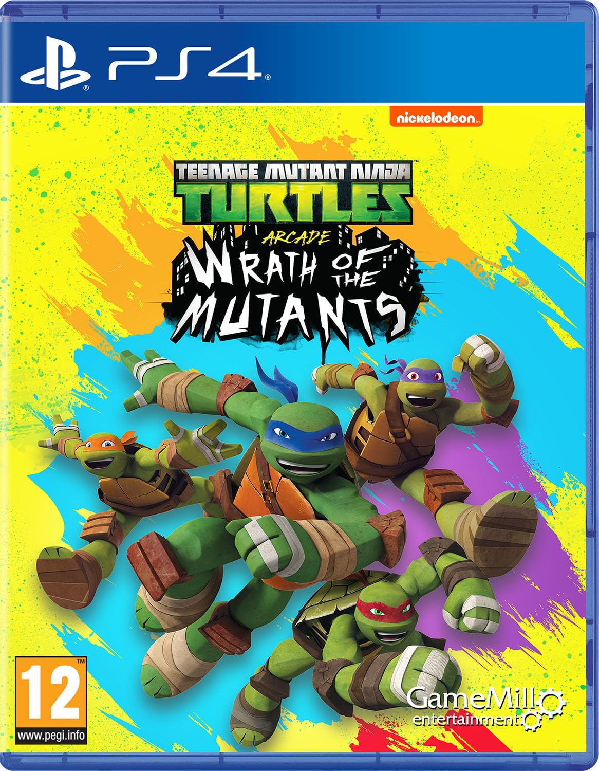 Teenage Mutant Ninja Turtles Arcade Wrath of the Mutants PS4 Game - Action-Packed Adventure for TMNT Fans | Perfect for Gaming Nights & Nostalgic Fun