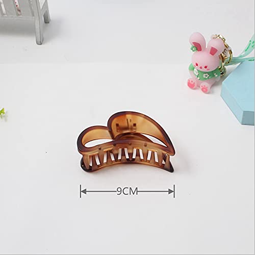 Licogel 5PCS Strong Hair Claw Clips for Women - Large Jaw Clips Barrettes for Thick Hair, Fashion Hair Accessories for Ladies & Girls - Perfect for Ponytails, Buns and Everyday Hairstyles